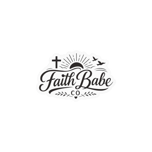Faith Babe Kiss-Cut Vinyl Decals