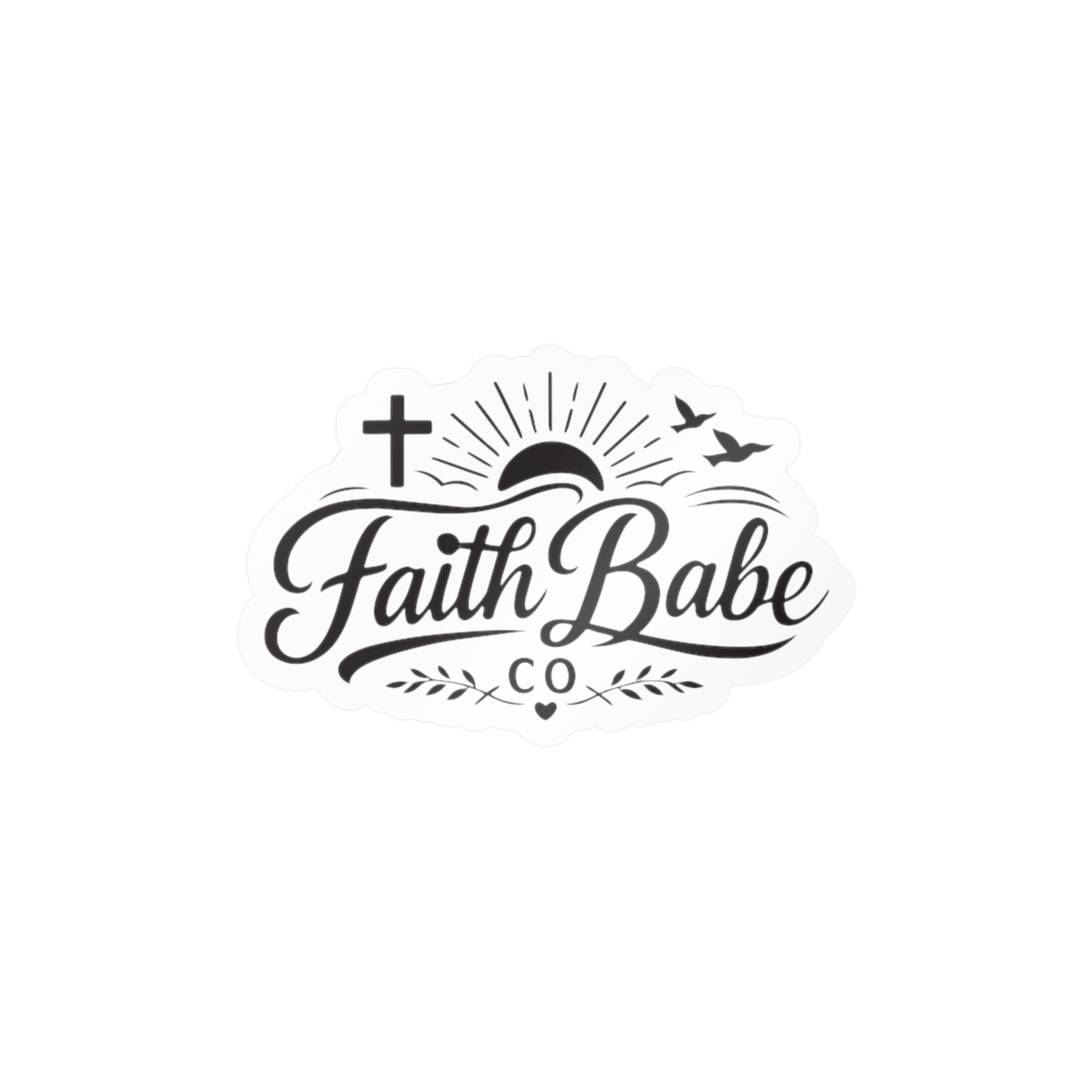 Faith Babe Kiss-Cut Vinyl Decals