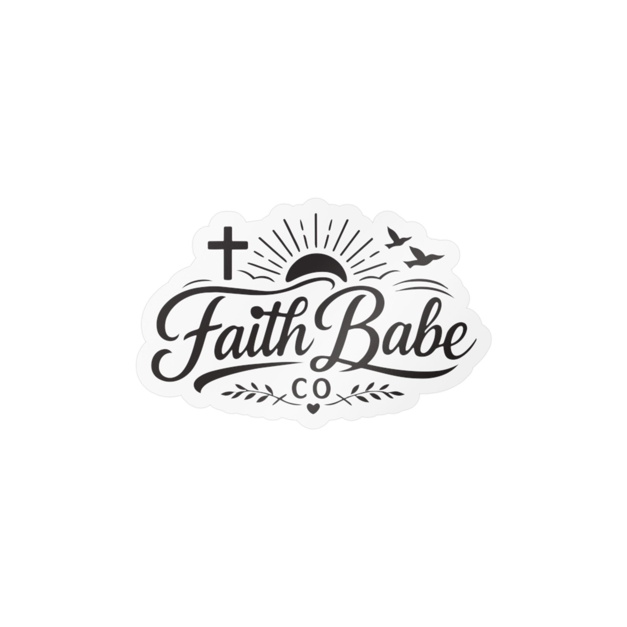 Faith Babe Kiss-Cut Vinyl Decals