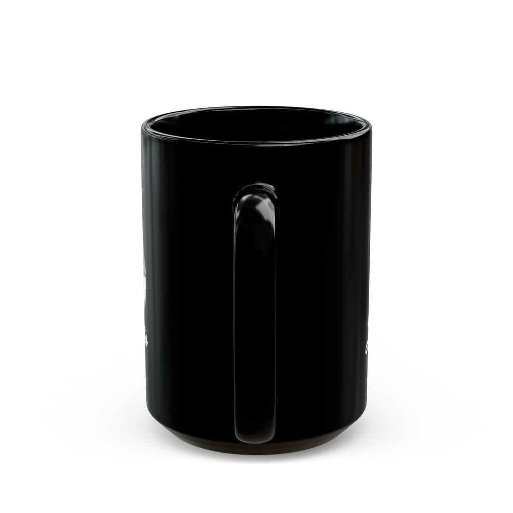 Luxe Bandita Black Mug — Skeleton Cowgirl 11oz/15oz