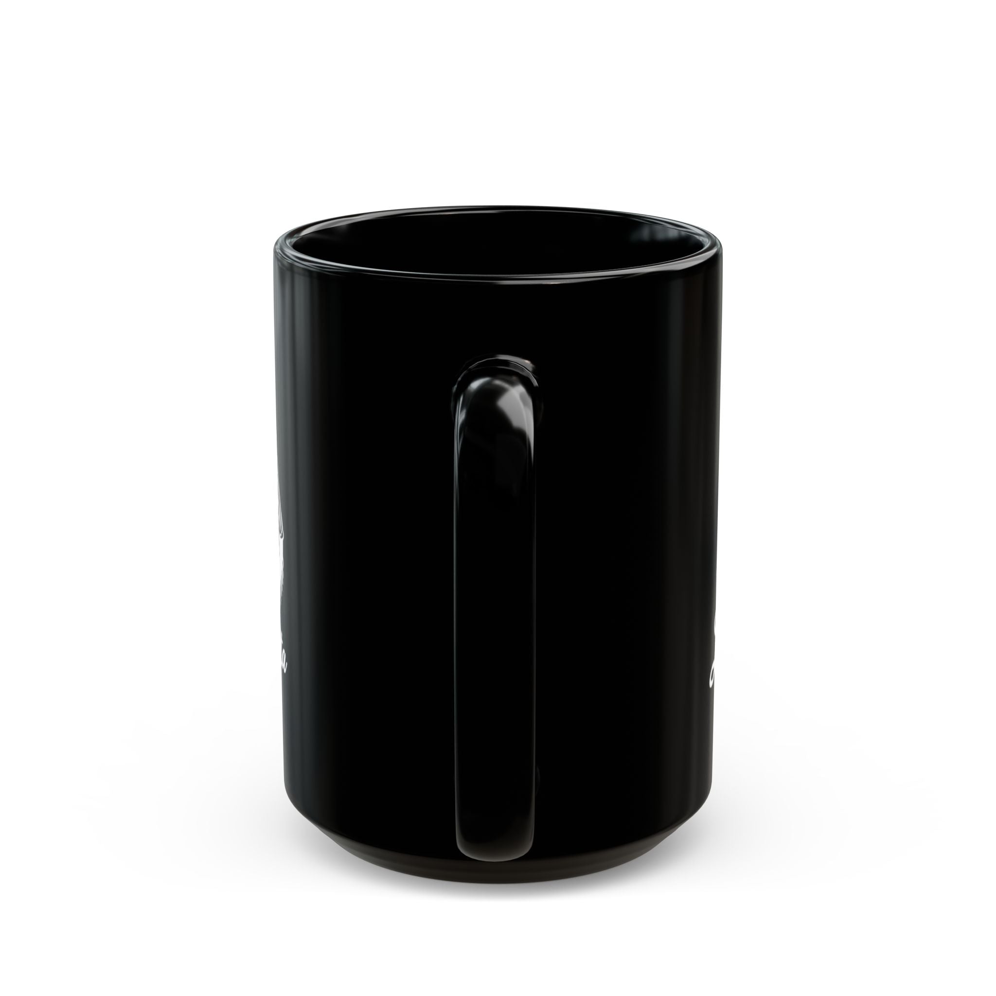 Luxe Bandita Black Mug — Skeleton Cowgirl 11oz/15oz