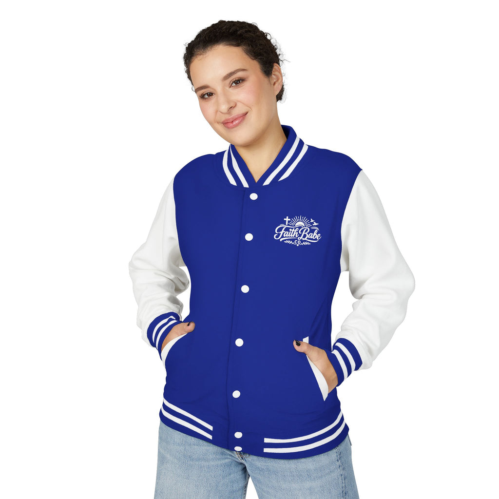 Faith Babe Letterman Jacket