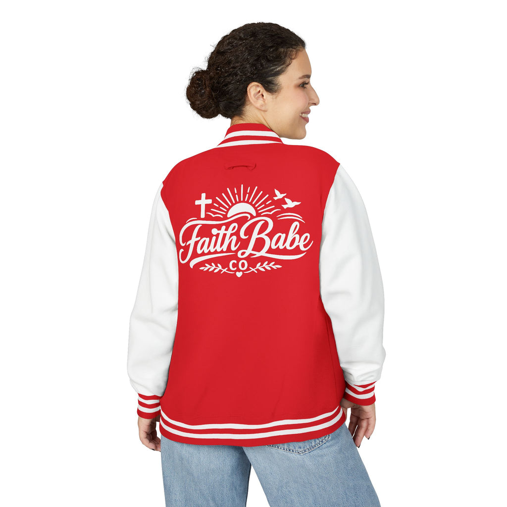 Faith Babe Letterman Jacket