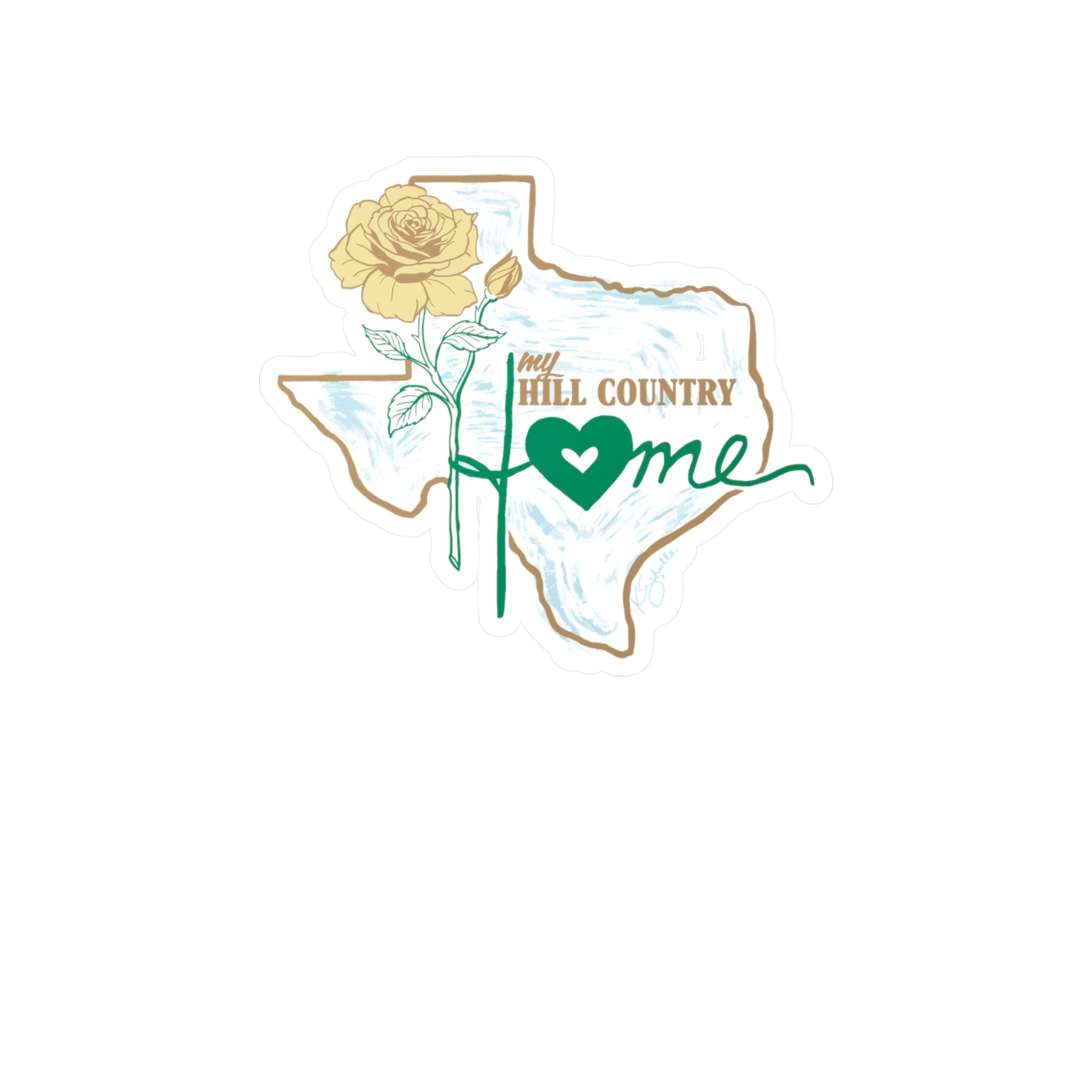My Hill Country Home - Kiss-Cut Decal - Fundraiser