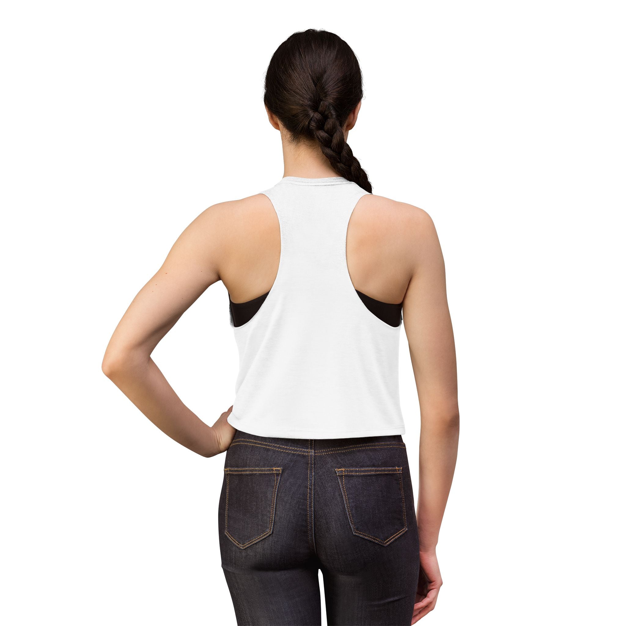 Faith Babe Crop Top — Christian Graphic Women's Tank