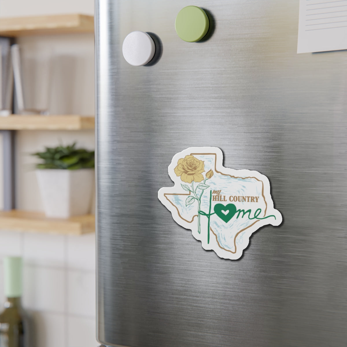 My Hill Country Home - Die-Cut Magnet — Fundraiser