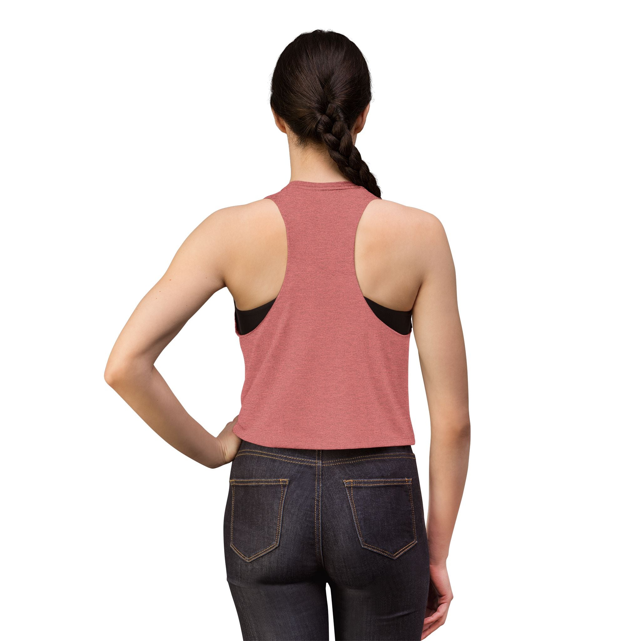 Faith Babe Crop Top — Christian Graphic Women's Tank