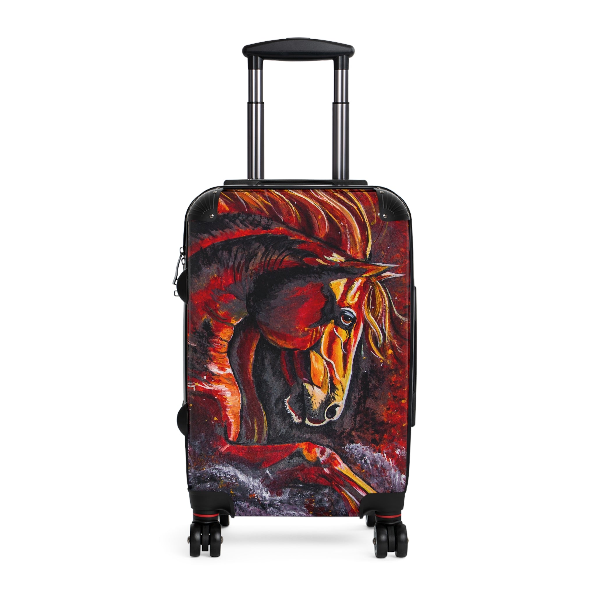 Fire Horse Suitcase — Travel Luggage