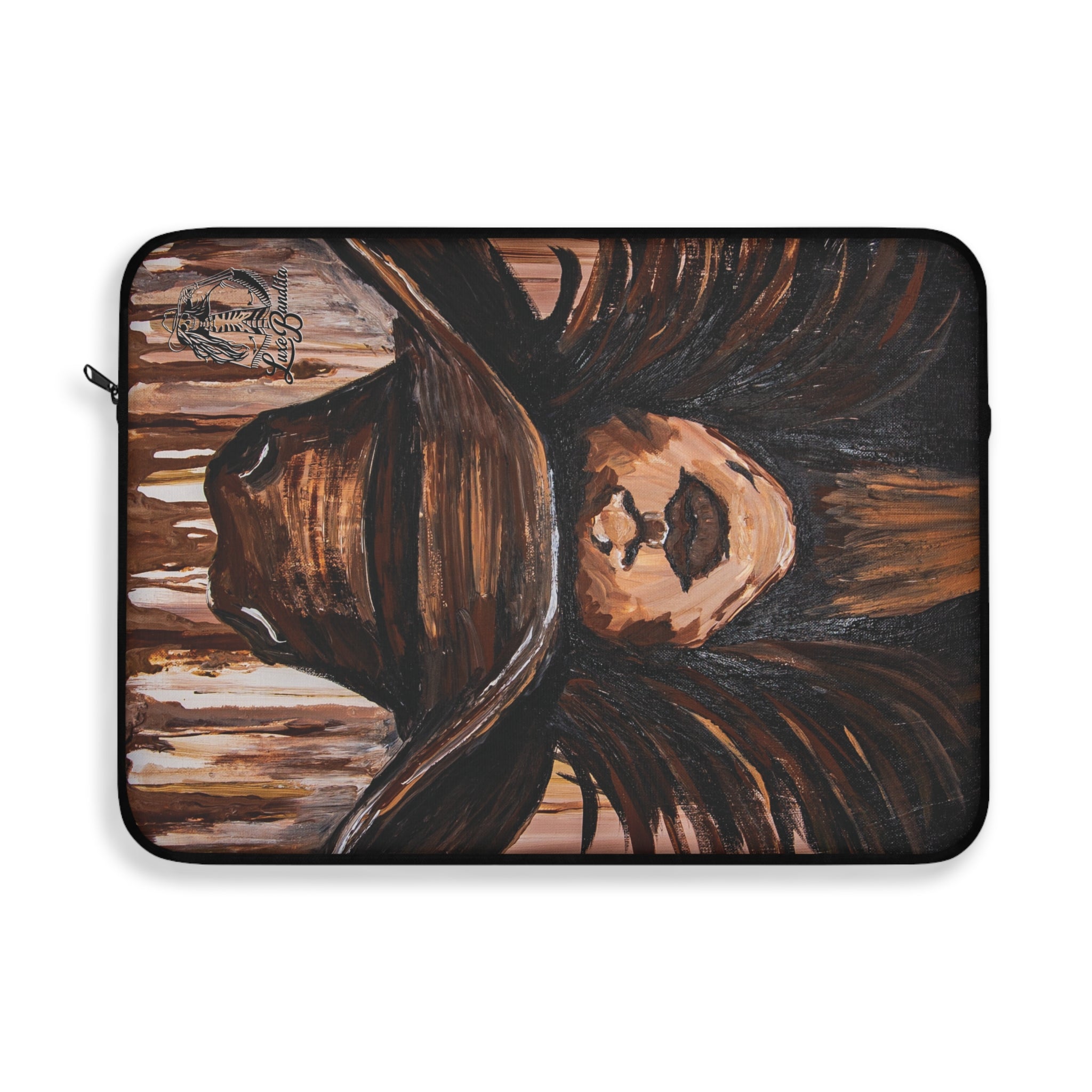 Painted Cowgirl Laptop Sleeve
