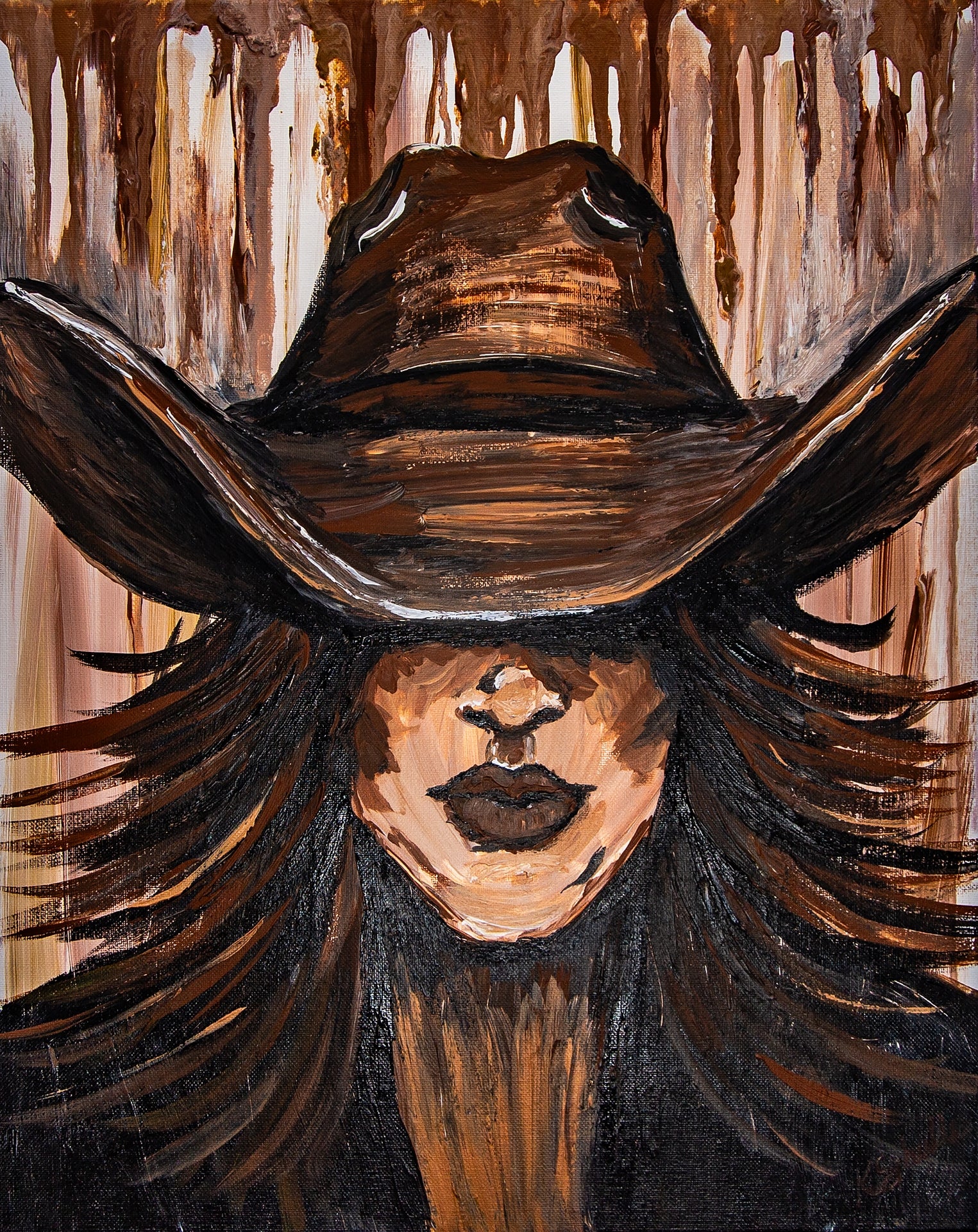 PAINTED COWGIRL - PRINT