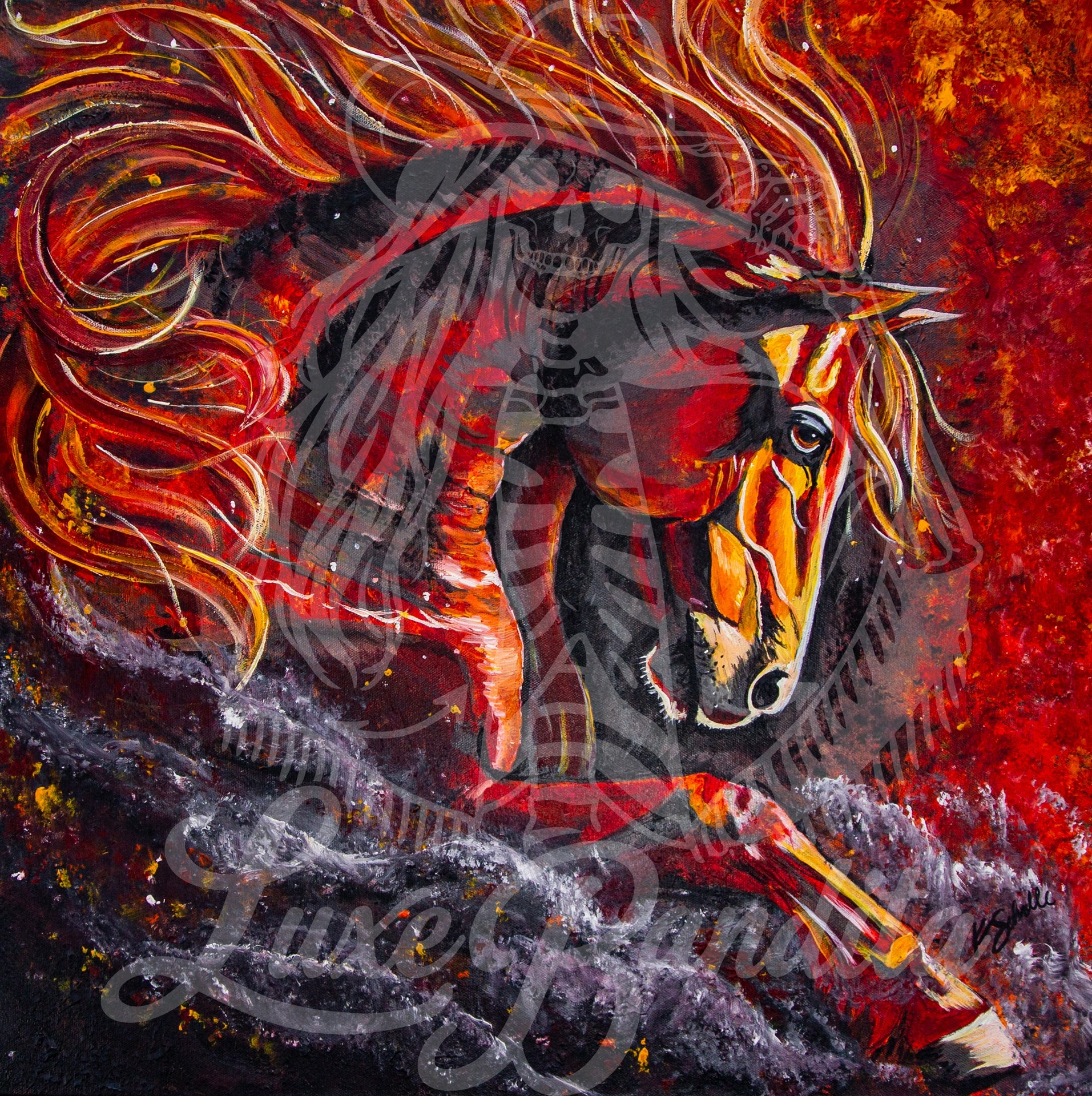 FIRE HORSE - PRINT